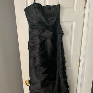 Max and Cleo black evening gown